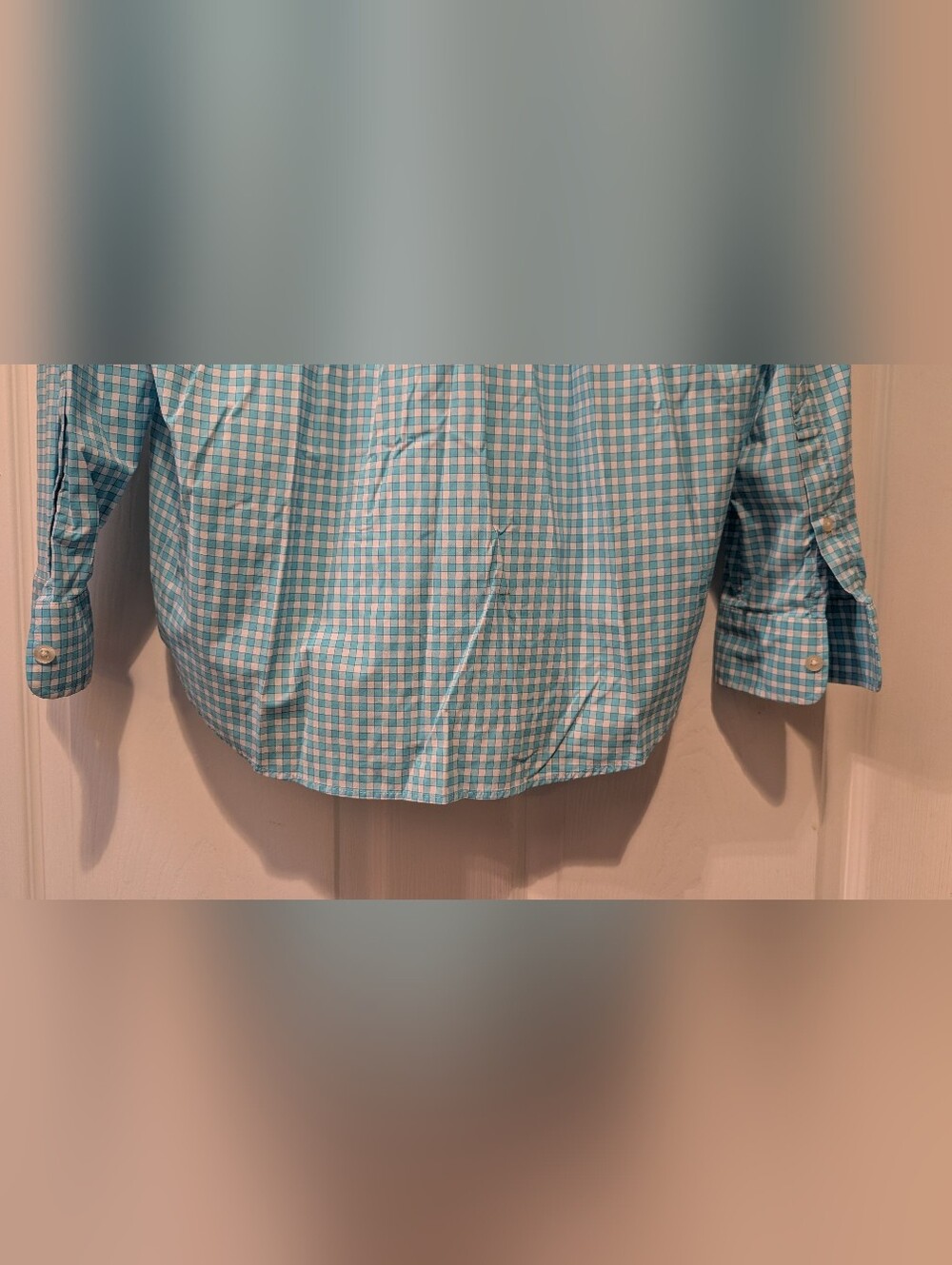Vineyard Vines Performance Men's Light Blue Teal Classic Fit Tucker Shirt Large - Picture 14 of 15